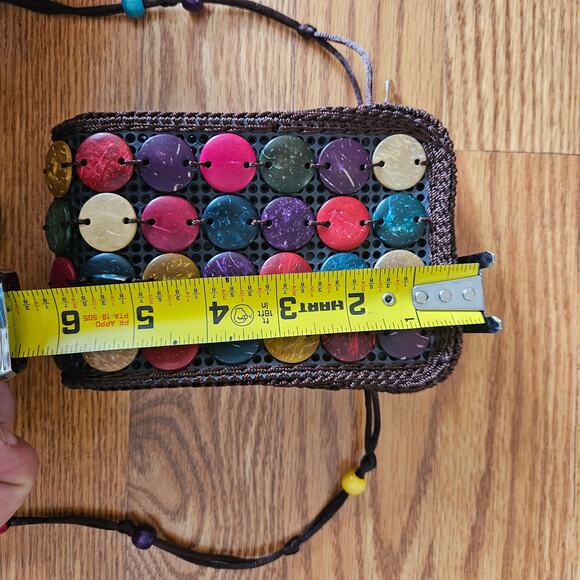 Shell Beaded Colorful Boho y2k Bag Purse - Picture 7 of 8